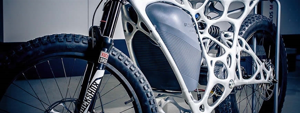 Light Rider is de eerste motorfiets uit de 3D printer